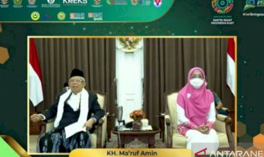 Ma'ruf Amin Inisiasi Gerakan Nasional Wakaf Tunai: Kita Libatkan Semua yang Mengaku Muslim