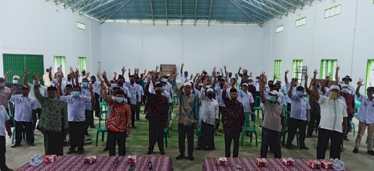 Patuhi Protokol Kesehatan, Pelantikan Tim Pemenangan Haris-Sani Dibagi Dua Sesi