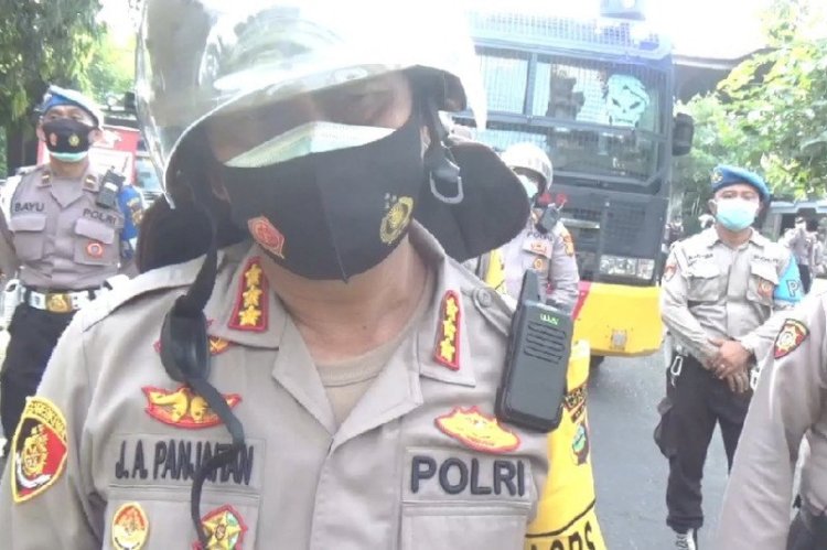 Polisi Selidiki Dugaan Korlap Gadungan dalam Aksi "Tolak Omnibus Law"