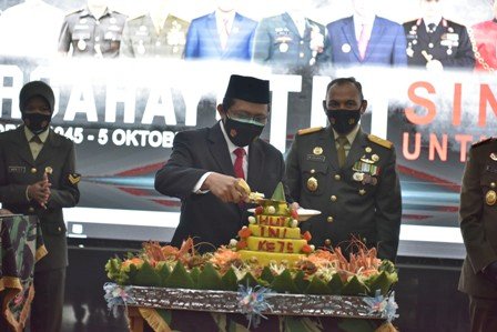 Ardy Daud Ajak TNI Tingkatkan Sinergitas Dalam Penanganan Covid-19