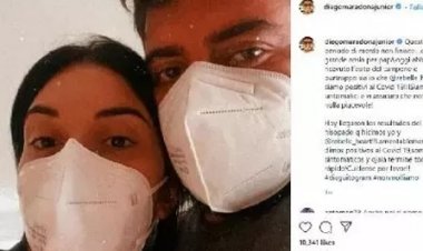 Nasib Buruk Menimpa Maradona, Putranya Positif Covid-19