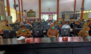 Rakor, Pjs Bupati Bungo Minta Patuhi Protokol Kesehatan Saat Pilkada 9 Desember Nanti