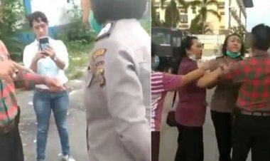 Viral Polwan Ribut dengan Pria Mengaku Polisi di Jalan, Netizen: Kok Pada Ngegas?