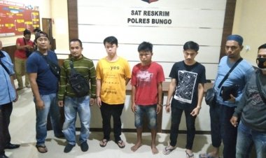 Ilham Dkk Tak Berkutik Saat Tim Spartan Bungo Meringkusnya Terkait Pembobolan SMPN 2