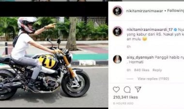 Nikita Mirzani: Nyari Rijik yang Kabur dari RS, Nakal Ya!