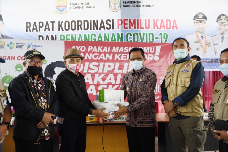 Adirozal Klaim Kerinci Tak Lagi Rawan, Pjs Gubernur: Pilkada Saat Pandemi Harus Kuat Sinergitas