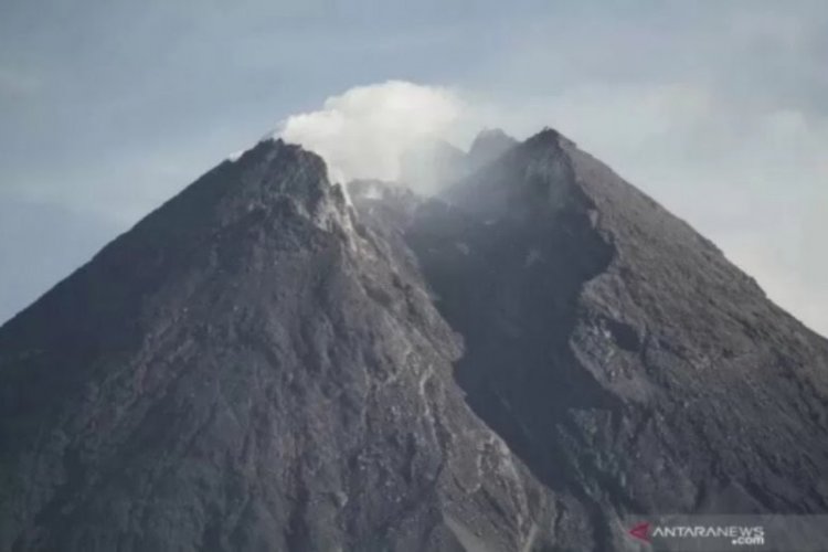 Suara Guguran Terdengar Tujuh Kali dari Gunung Merapi