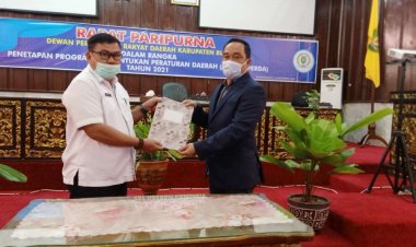 Pemkab Bungo dan DPRD Setujui 26 Ranperda Tahun 2021