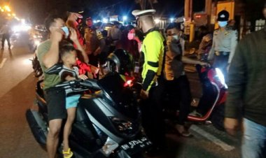 Ratusan Warga Bungo Terjaring Razia Masker, Kapolres: Masih Kurang Sadar