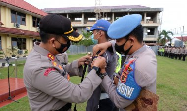 Pimpin Apel Pasukan, Kapolres Bungo: Perayaan Natal Tidak Boleh 50 Persen dari Kapasitas Gereja