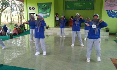 Begini Lomba Senam Poco-poco Saat Hari Jadi Sirih Sekapur Perkembangan Dikala Pandemi Covid-19