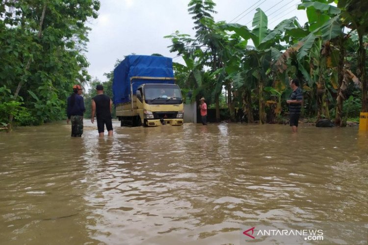 Banjir luapan Sungai Serayu Banyumas, Ini Wilayah yang Tenggelam