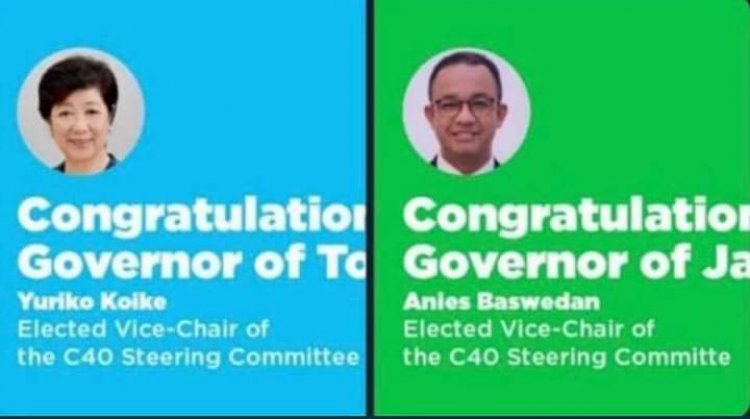 Diamanahkan Wakil Ketua DP C40, Anies: Bekerjasama Upaya Pemulihan Pasca Pandemi Covid-19