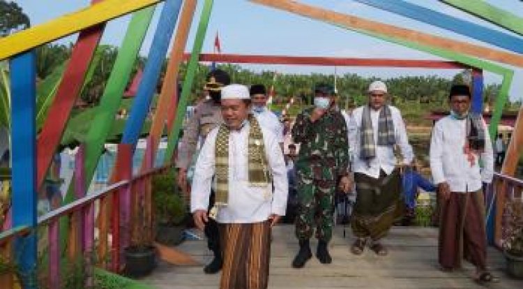 Bupati Merangin Resmikan Taman Edukasi Benuang