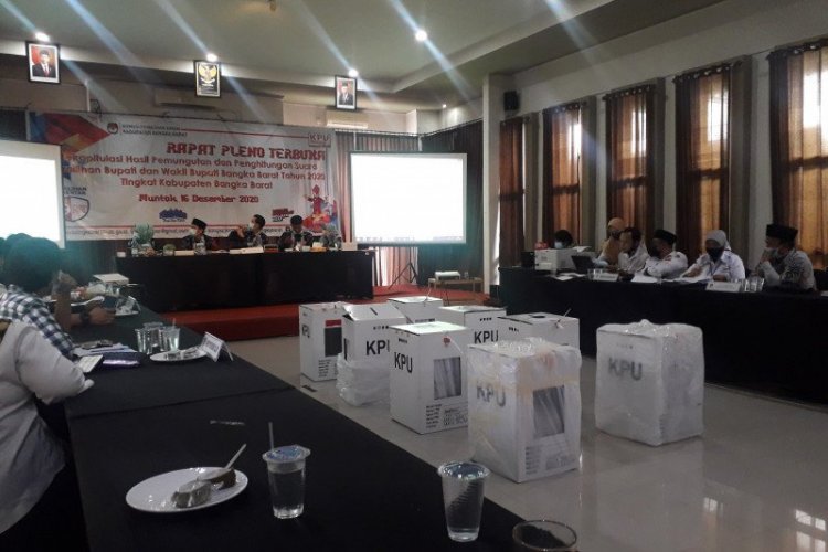 Sukirman-Bong Raih Suara Terbanyak Pilkada Bangka Barat