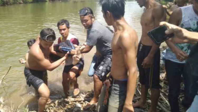 Nahas Remaja SMK di Bungo Tewas Tenggelam di Sungai Lubuk Kayu Aro