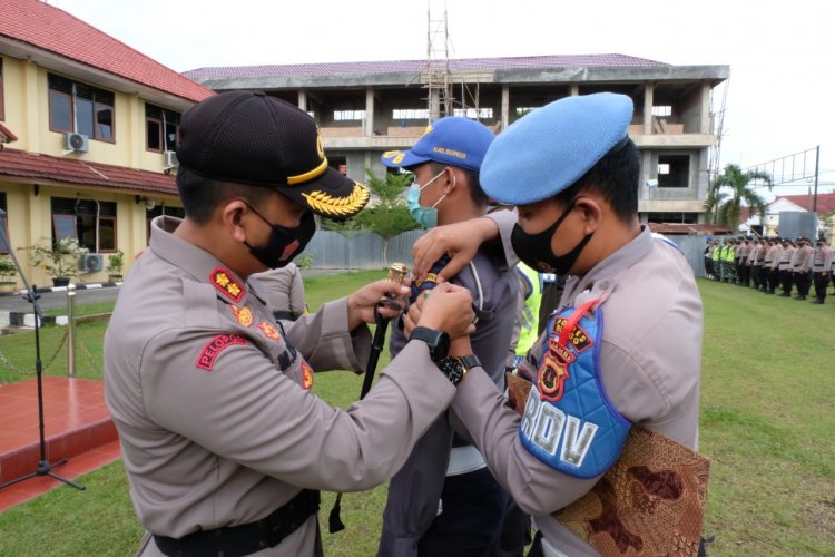 Pimpin Apel Pasukan, Kapolres Bungo: Perayaan Natal Tidak Boleh 50 Persen dari Kapasitas Gereja