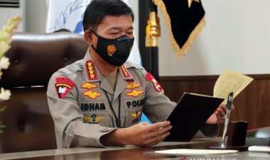 Jelang Pensiun Kapolri Idham Surati Presiden Tunjuk Pengganti Dirinya