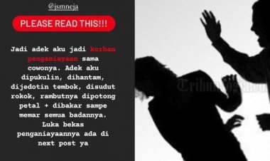 Viral! ABG di Surabaya Disekap Pacar Lantaran Cemburu, Kaki Disundut Pakai Rokok