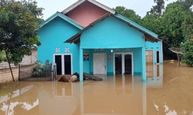 Banjir Rendam Puluhan Rumah di Dua Kecamatan di Bungo-Jambi