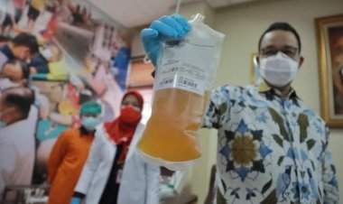 Anies Jadi Pendonor Plasma Konvalesen: Menjadi Penyintas Covid-19 Sangat Bersyukur!