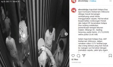 Viral Polisi di Tangerang Masuk Tempat Sembahyang Pakai Sepatu, Pemilik: Jujur Saya Sedih!