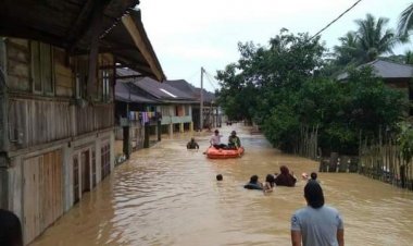 Hujan Deras Ratusan Rumah Direndam Banjir, Ini Dia Lokasi Terdampak....