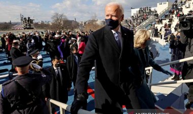 Beberapa Jam Menjabat, Biden Terbitkan Perintah Wajib Bermasker di Gedung Federal