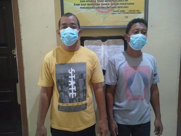 Angkut Belasan Ton Minyak Ilegal, 2 Warga Muarojambi Ini Diamankan Polisi