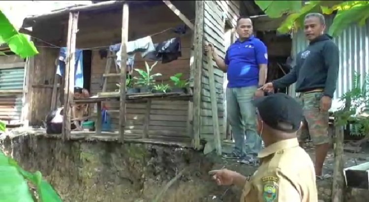 Sedih!! Curhatan Korban Abrasi di Senaung : Dapat Tidur Nyenyak Be Jadilah