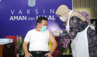 Usai Disuntik Vaksin, Al Haris: Enjoy Saja