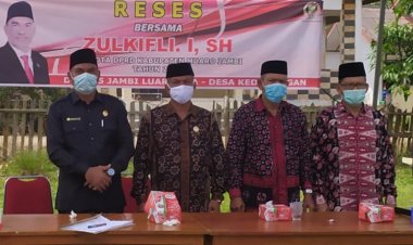 Zulkifli Reses di Kedemangan, Tampung Aspirasi Konstituen