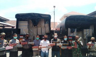 305 Kardus Rokok Ilegal di Payakumbuh Nyaris Beredar