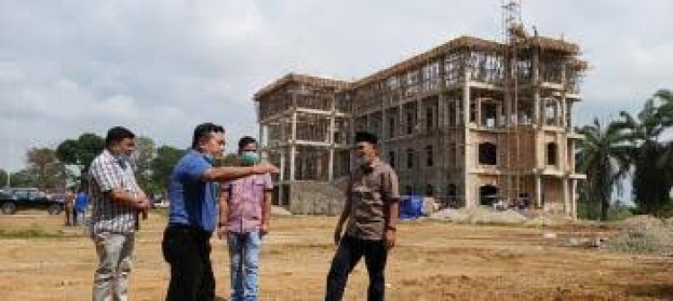 Mewah Bak Istana dan Difasilitasi Lift, Kantor Bupati Merangin akan Ditempati 2023 Mendatang