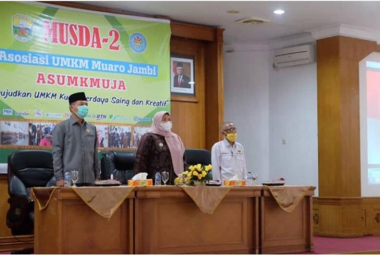 Dibuka Bupati, Waka DPRD Ahmad Haikal Hadiri Musda II Asosiasi UMKM Muarojambi