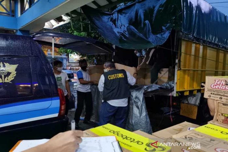 Wow! Bea Cukai Surakarta Sita 2.160.000 Batang Rokok Ilegal