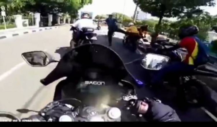Blunder Soal Terobos Ring 1 Istana, Pengendara Motor Gede Ini Minta Maaf