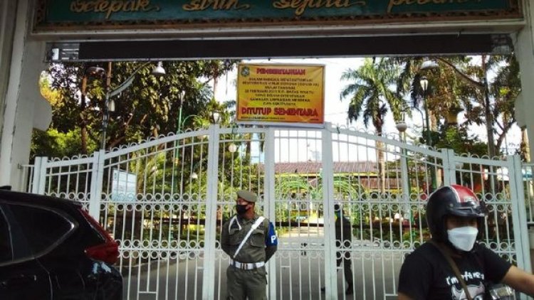 Lapangan Merdeka Medan Ditutup Lantaran Senam Langgar Prokes