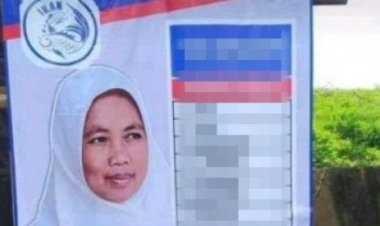 Viral! Dikirain Mau Nyaleg, Pedagang Ikan Bikin Baliho untuk Ini....