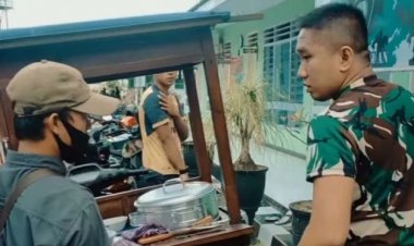 Tukang Bakso Ini Bikin Heboh Markas Batalion TNI, Ternyata....