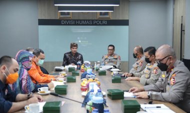 Bahas Persiapan Hari Penyiaran Nasional Bersama KPI, Argo: Polisi Punya Platform Televisi Streaming
