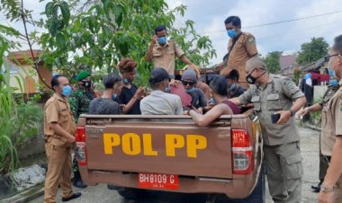 Resahkan Pedagang, 7 Anak Punk Ini Diamankan Satpol PP Muarojambi