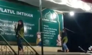 Viral Dua Bocah Goyang ala Tiktok di Acara Lomba Hafalan Al-Qur'an, Netizen: Sangat Tidak Mendidik