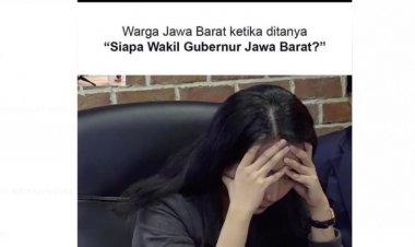 Heran Sering Tak Dikenali, Uu Posting Meme Kocak, Netizen: Pak Wagub Kalau Kesel Apakah jadi Ii?