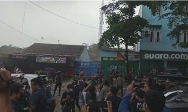 Suara Ledakan Bikin Wartawan dan Warga Kocar-kacir, Polisi: Bahan Peledak dari Terduga Teroris