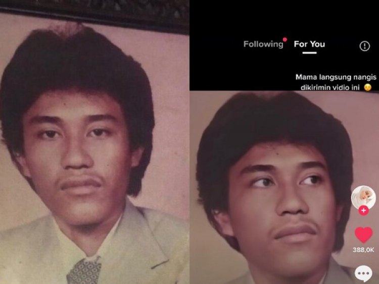 Edit Foto Ayah yang Meninggal Seolah Jadi Hidup, Dita Malah Sedih: Mama Langsung Nangis....