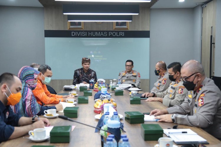 Bahas Persiapan Hari Penyiaran Nasional Bersama KPI, Argo: Polisi Punya Platform Televisi Streaming