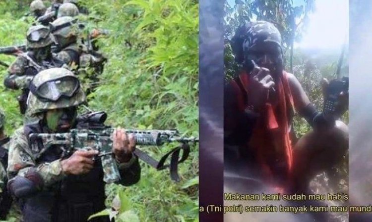 Viral Video Pimpinan OPM Putus Asa dan Kelaparan Tersebar, Gegara Strategi TNI-Polri