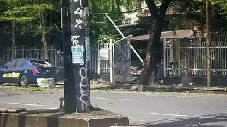 Ledakan Keras Diduga Bom di Gereja Katedral Makassar, Begini Kondisinya....