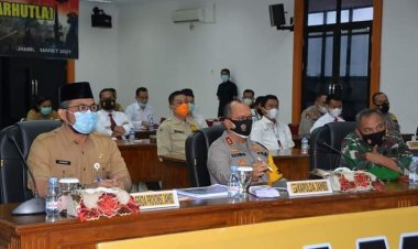 Sekda Provinsi Jambi Hadiri Rakor Pengendalian Karhutla